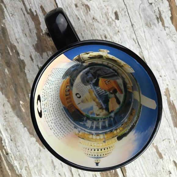 Inside Out Washington DC Ceramic Mug Black - Picture 3 of 8